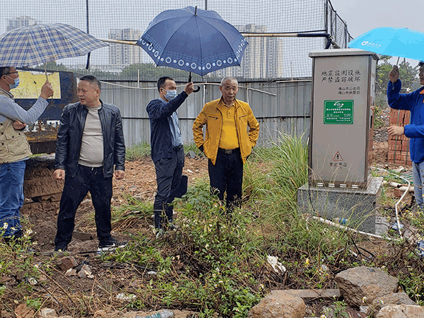 高明富湾台站检查