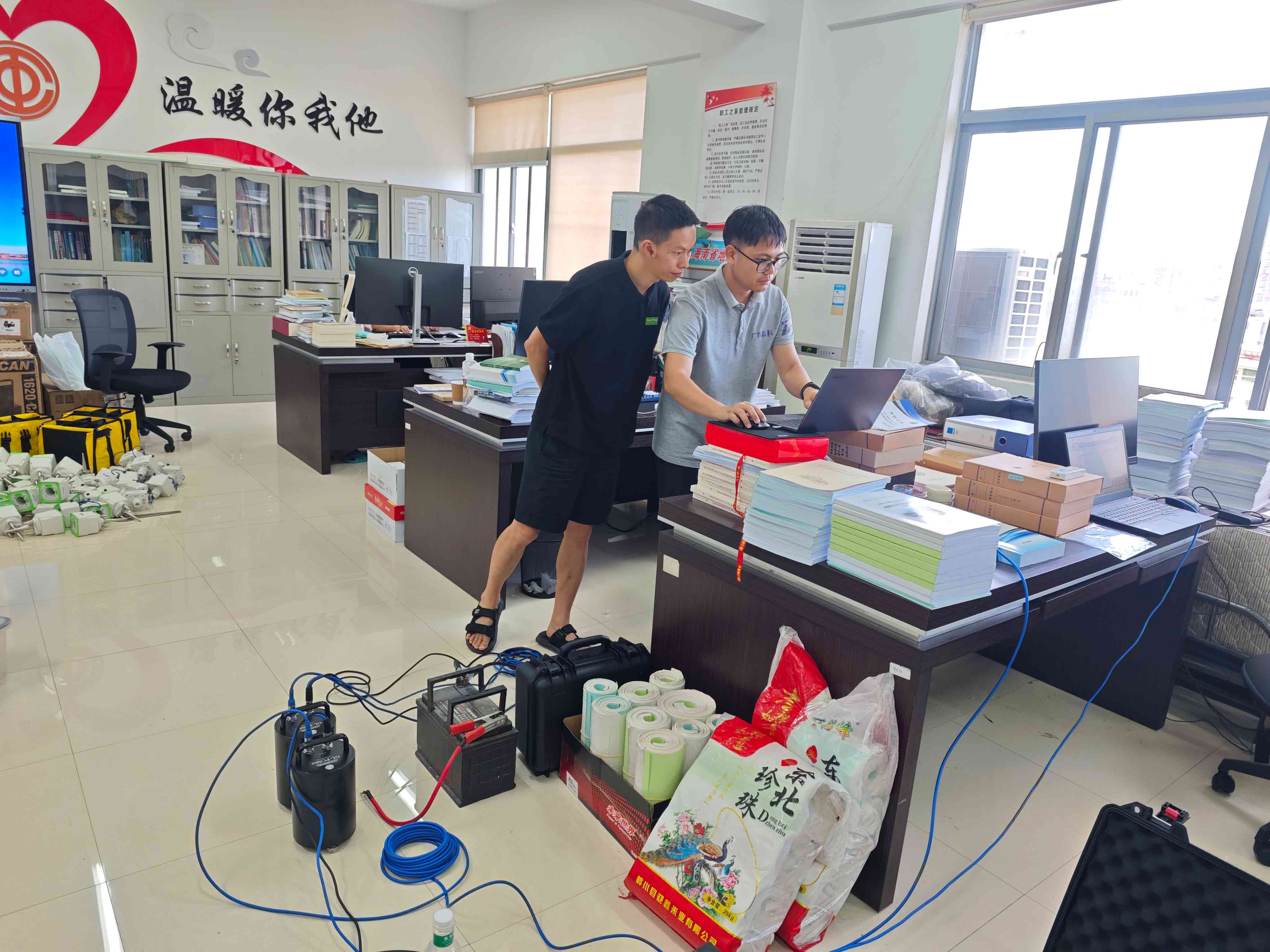 广东震科公司承接的海南省巨灾防范工程—地震灾害防御技术系统建设子项地震台阵设备采购项目通过验收